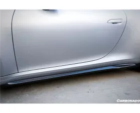 Carbonado DryCF WP Style Dry Side Skirts Porsche 911 992 2019-2023