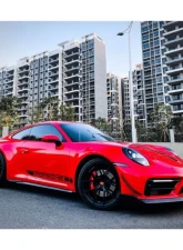 Carbonado DryCF WP Style Dry Side Skirts Porsche 911 992 2019-2023                                     - DRYCF992WP-SS - Image 12