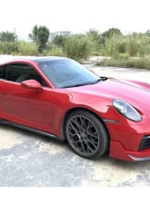 Carbonado DryCF WP Style Dry Side Skirts Porsche 911 992 2019-2023                                     - DRYCF992WP-SS - Image 13