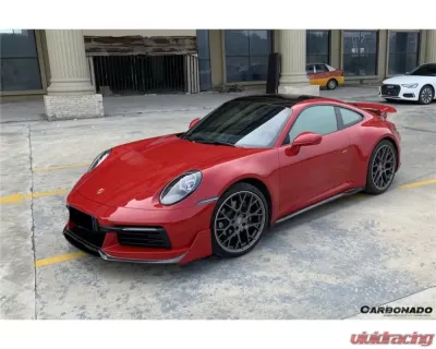 Carbonado DryCF WP Style Dry Side Skirts Porsche 911 992 2019-2023 - DRYCF992WP-SS