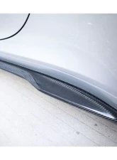 Carbonado DryCF WP Style Dry Side Skirts Porsche 911 992 2019-2023                                     - DRYCF992WP-SS - Image 3