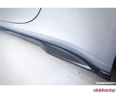 Carbonado DryCF WP Style Dry Side Skirts Porsche 911 992 2019-2023 - DRYCF992WP-SS