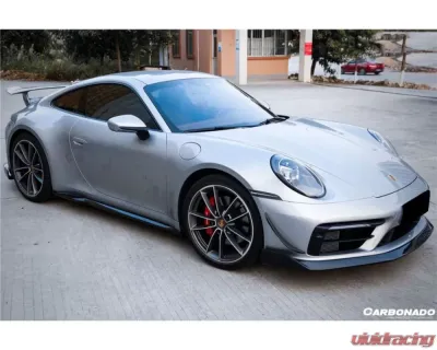 Carbonado DryCF WP Style Dry Side Skirts Porsche 911 992 2019-2023 - DRYCF992WP-SS