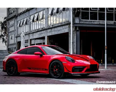 Carbonado DryCF WP Style Dry Side Skirts Porsche 911 992 2019-2023 - DRYCF992WP-SS
