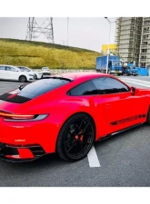 Carbonado DryCF WP Style Dry Side Skirts Porsche 911 992 2019-2023                                     - DRYCF992WP-SS - Image 9