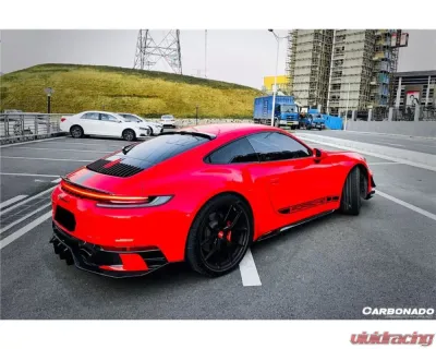 Carbonado DryCF WP Style Dry Side Skirts Porsche 911 992 2019-2023 - DRYCF992WP-SS