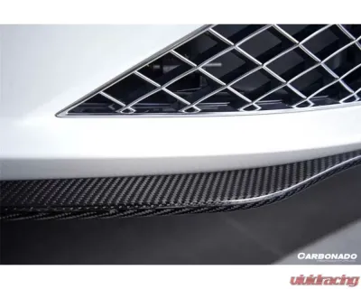 CARBONADO Carbonado DryCF Edition Style Dry Front Lip for Bentley Continental GT/GTC 2018-2022 - DRYCFContinental GT-FL