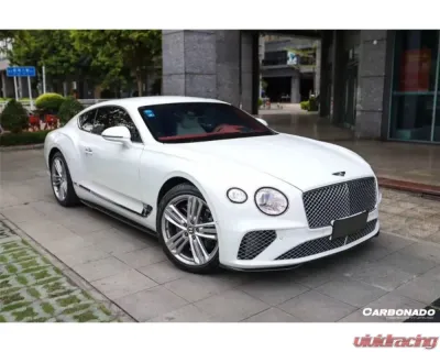 CARBONADO Carbonado DryCF Edition Style Dry Front Lip for Bentley Continental GT/GTC 2018-2022 - DRYCFContinental GT-FL