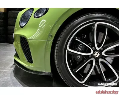 CARBONADO Carbonado DryCF Edition Style Dry Front Lip for Bentley Continental GT/GTC 2018-2022 - DRYCFContinental GT-FL