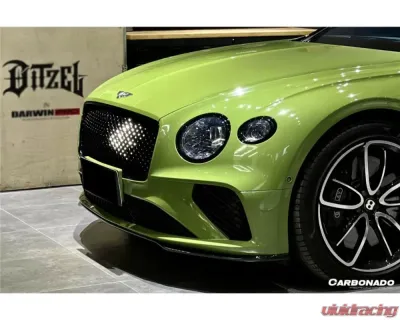 CARBONADO Carbonado DryCF Edition Style Dry Front Lip for Bentley Continental GT/GTC 2018-2022 - DRYCFContinental GT-FL