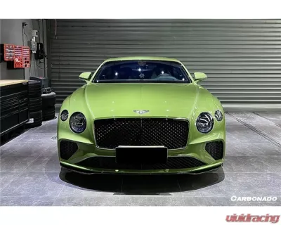 CARBONADO Carbonado DryCF Edition Style Dry Front Lip for Bentley Continental GT/GTC 2018-2022 - DRYCFContinental GT-FL