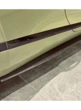 Carbonado DryCF Editon Style Dry Side Skirts Bentley Continental GT | GTC 2018-2022                                     - DRYCFContinental GT-SS - Image 11