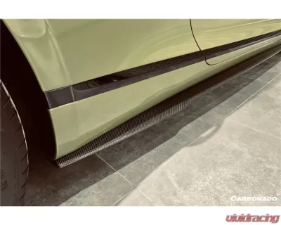 Carbonado DryCF Editon Style Dry Side Skirts Bentley Continental GT | GTC 2018-2022 - DRYCFContinental GT-SS