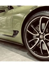 Carbonado DryCF Editon Style Dry Side Skirts Bentley Continental GT | GTC 2018-2022                                     - DRYCFContinental GT-SS - Image 12