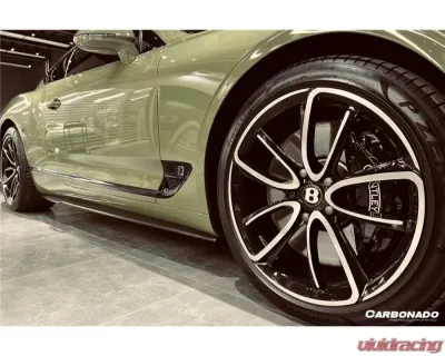 Carbonado DryCF Editon Style Dry Side Skirts Bentley Continental GT | GTC 2018-2022 - DRYCFContinental GT-SS