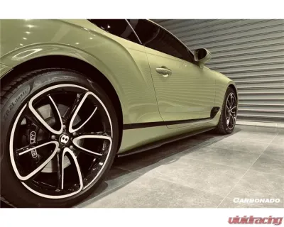 Carbonado DryCF Editon Style Dry Side Skirts Bentley Continental GT | GTC 2018-2022 - DRYCFContinental GT-SS