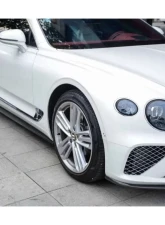 Carbonado DryCF Editon Style Dry Side Skirts Bentley Continental GT | GTC 2018-2022                                     - DRYCFContinental GT-SS - Image 15
