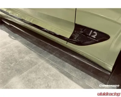 Carbonado DryCF Editon Style Dry Side Skirts Bentley Continental GT | GTC 2018-2022 - DRYCFContinental GT-SS