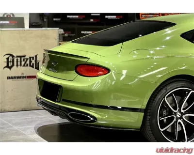 Bentley Continental GT-TS Carbonado DryCF Edition Style Dry Trunk Spoiler 2018-2022 - DRYCFContinental GT-TS