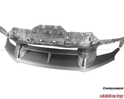 Carbonado DryCF Dry Down-Front Lip for Lamborghini Huracan STO 2021+ Carbon Fiber - DRYCFHURACANSTO-DFL