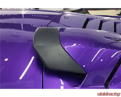Carbonado Carbon Fiber Dry Engine Room Vent for Lamborghini Huracan STO 2021+ - DRYCFHURACANSTO-ERV