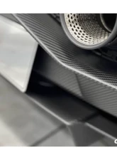 Carbonado DryCF Dry Rear Diffuser Lamborghini Huracan STO 2021+                                     - DRYCFHURACANSTO-RD - Image 8