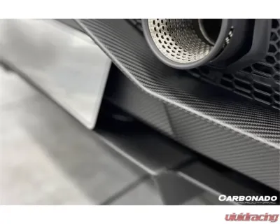 Carbonado DryCF Dry Rear Diffuser Lamborghini Huracan STO 2021+ - DRYCFHURACANSTO-RD