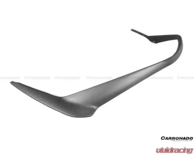 Carbonado Carbon Fiber Dry Up-Front Lip for Lamborghini Huracan STO 2021+ - DRYCFHURACANSTO-UFL