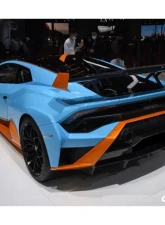 Carbonado DryCF Dry Rear Diffuser Lamborghini Huracan STO 2021+                                     - DRYCFHURACANSTO-RD - Image 10