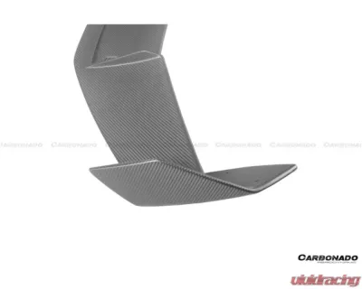 Carbonado Carbon Fiber Dry Trunk Spoiler for Lamborghini Huracan STO 2021+ - DRYCFHURACANSTO-W