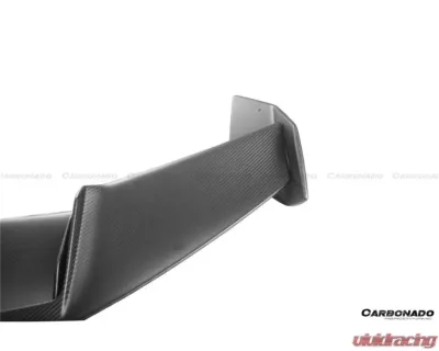 Carbonado Carbon Fiber Dry Trunk Spoiler for Lamborghini Huracan STO 2021+ - DRYCFHURACANSTO-W