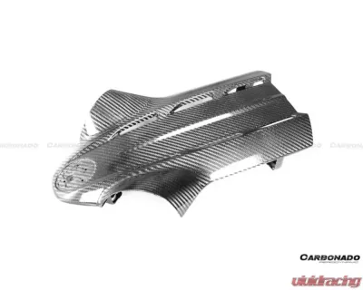 Carbonado DryCF Dry Engine Cover Replacement Maserati MC20 2020+ - DRYCFMC20OD-EC