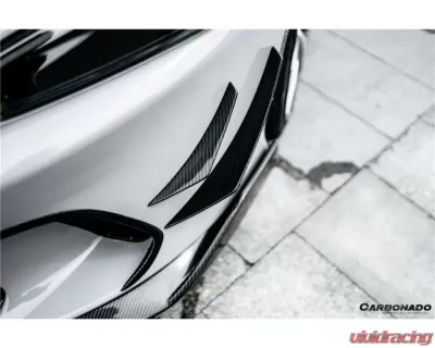 Carbonado DryCF WP Style DRY Front Canards McLaren GT 2020-2023 - DRYCFMcLarenGT-CRD