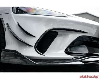 Carbonado DryCF WP Style DRY Front Canards McLaren GT 2020-2023 - DRYCFMcLarenGT-CRD