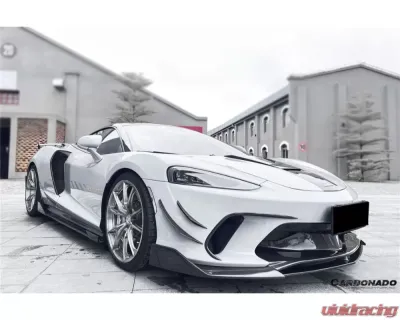 Carbonado DryCF WP Style DRY Front Canards McLaren GT 2020-2023 - DRYCFMcLarenGT-CRD