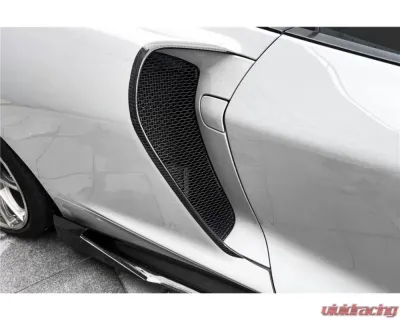 Carbonado Carbonado DryCF WP Style Side Air Intake Blades for McLaren GT 2020-2023 - DRYCFMcLarenGT-SAIB
