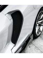 Carbonado Carbonado DryCF WP Style Side Air Intake Blades for McLaren GT 2020-2023                                     - DRYCFMcLarenGT-SAIB - Image 3