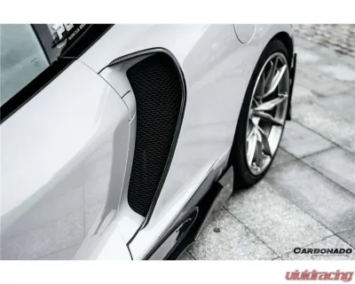 Carbonado Carbonado DryCF WP Style Side Air Intake Blades for McLaren GT 2020-2023 - DRYCFMcLarenGT-SAIB