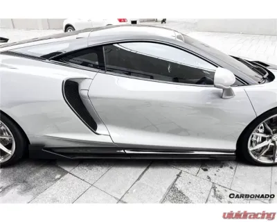 Carbonado Carbonado DryCF WP Style Side Air Intake Blades for McLaren GT 2020-2023 - DRYCFMcLarenGT-SAIB