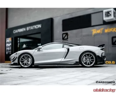 Carbonado DryCF WP Style DRY Side Skirts McLaren GT 2020-2023 - DRYCFMcLarenGT-SS