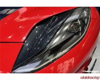 Carbonado Carbonado DryCF MSY Style Headlights Air Vents for Ferrari 812 Superfast/GTS 2018+ - DRYCFOD-812MSY-LAV