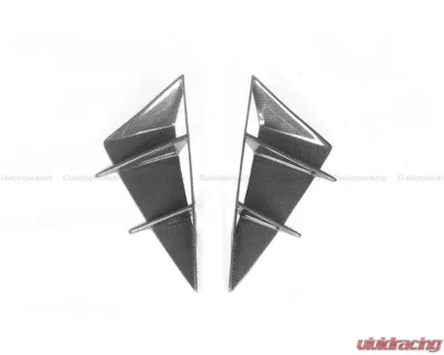 Carbonado FGDRYCF MSY Style DRY Rear Bumper Vents Ferrari 812 Superfast | GTS 2018+ - FGDRYCFOD-812MSY-RBV