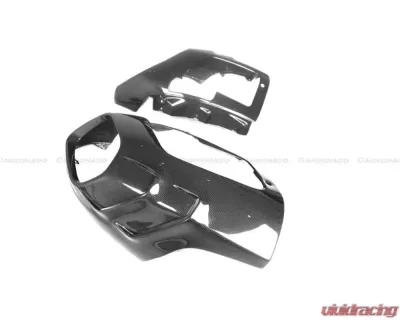 Carbonado DryCF MSY Style DRY Rear Diffuser w/ Light Ferrari 812 Superfast | GTS 2018+ - DRYCFOD-812MSY-RD