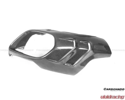 Carbonado DryCF MSY Style DRY Rear Diffuser w/ Light Ferrari 812 Superfast | GTS 2018+ - DRYCFOD-812MSY-RD