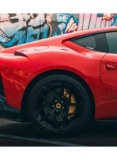 Carbonado DryCF MSY Style DRY Rear Diffuser w/ Light Ferrari 812 Superfast | GTS 2018+                                     - DRYCFOD-812MSY-RD - Image 6