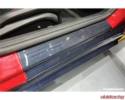 Carbonado DryCF OE Style DRY Door Sills Ferrari 812 Superfast | GTS 2018+ - DRYCFOD-812OE-DS