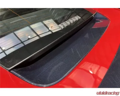 Carbonado DryCF OE Style DRY Rear Bonnet Lower Insert Ferrari 812 Superfast | GTS 2018+ - DRYCFOD-812OE-RBLI
