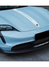 CARBONADO Carbonado DryCF OD Style Front Lip for Porsche Taycan 2019-2022                                     - DRYCFOD-TaycanOD.FL - Image 11