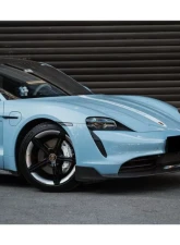 CARBONADO Carbonado DryCF OD Style Front Lip for Porsche Taycan 2019-2022                                     - DRYCFOD-TaycanOD.FL - Image 13