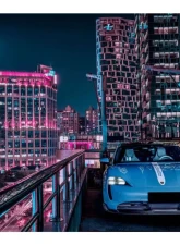 CARBONADO Carbonado DryCF OD Style Front Lip for Porsche Taycan 2019-2022                                     - DRYCFOD-TaycanOD.FL - Image 17